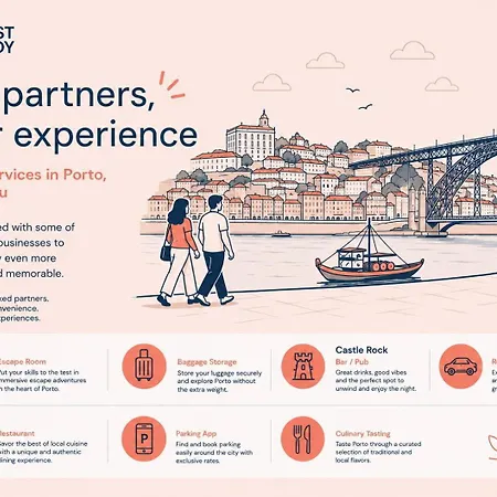 公寓 Guestready - Beautiful In Porto's Heart 波尔图